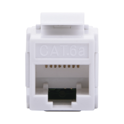 Acoplador UTP Cat6A hembra RJ45 a RJ45 hembra Color Blanco
