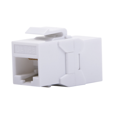 Acoplador UTP Cat6A hembra RJ45 a RJ45 hembra Color Blanco