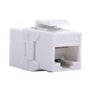Acoplador UTP Cat6A hembra RJ45 a RJ45 hembra Color Blanco