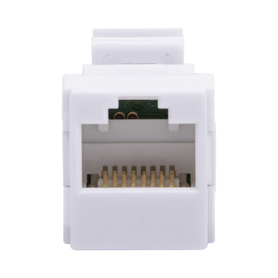 Acoplador UTP Cat6A hembra RJ45 a RJ45 hembra Color Blanco