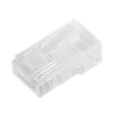 Bote con 100 Piezas de Plug Modular RJ45 Cat5e sin blindaje,