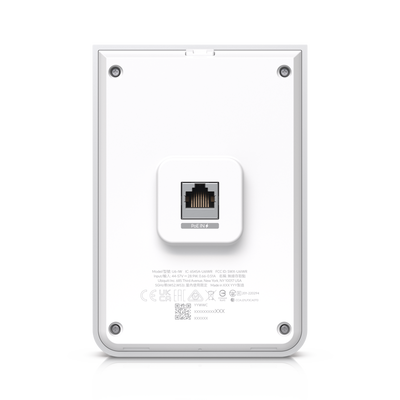 Access Point UniFi U6 In Wall/Montaje p/pared, WIFI 6 2.4 Y