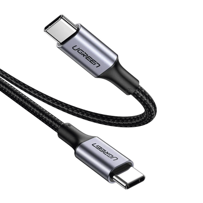 Cable USB-C a USB-C / 1 Metro / Carcasa de Aluminio / Nylon