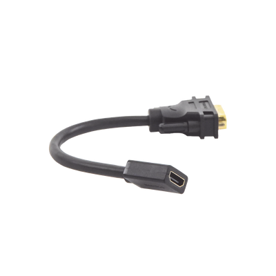 Convertidor DVI macho a HDMI hembra / Bidireccional / DVI