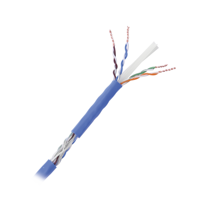 Bobina de cable de 305 metros Cat6+, CM, CALIBRE 23 ALTO