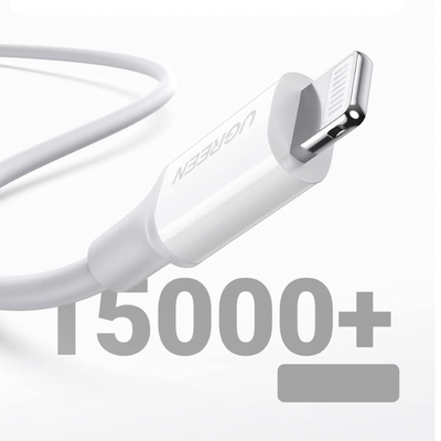 Cable USB-C a Lightning / MFi Certificado  / 1 Metro / Cable