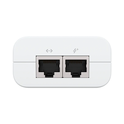 Adaptador PoE Ubiquiti (48 VDC, 0.65A) puerto Gigabit, ideal