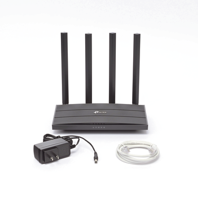Router inalámbrico AC 1200 doble banda 1 puerto WAN