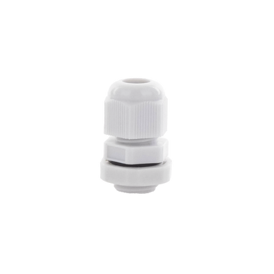 Conector Plástico Gris  Tipo Glándula para Cable de 3.5 a