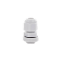 Conector Plástico Gris  Tipo Glándula para Cable de 3.5 a