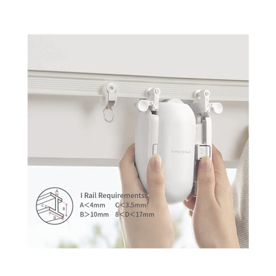 Controlador de cortinas Riel tipo U  / BLUETOOTH recargable