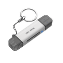 Lector de Tarjetas 2 en 1 / Conector Dual USB-A  y USB-C /