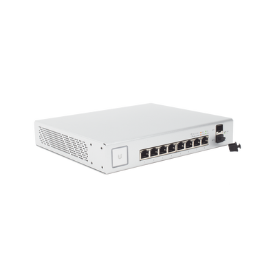 Switch UniFi Administrable de 8 Puertos Gigabit PoE+