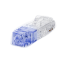 Plug RJ45 Cat6, Para Cable UTP de Calibre 23-24 AWG, Chapado