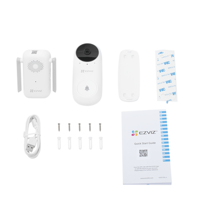 Timbre Wi-Fi (Doorbell) de Batería Recargable  / Libre de