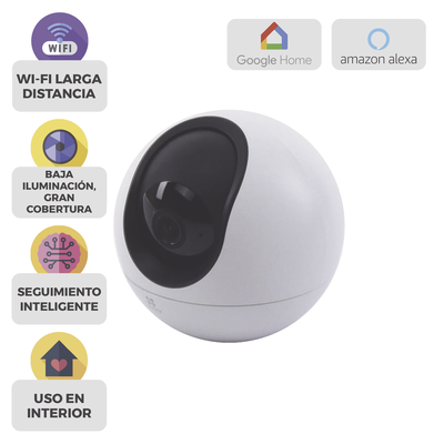 Mini PT IP 3K (5 Megapixel) / Wi-Fi / Detección Humana y