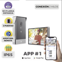 Videoportero IP Conexión a 2 Hilos / Con Monitor Wi-Fi para