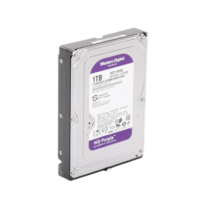 Disco Duro Purple de 1 TB / 5400 RPM / Optimizado para