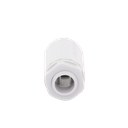 Conector de tubería rígida a caja (Racor), PVC