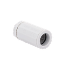 Conector de tubería rígida a caja (Racor), PVC