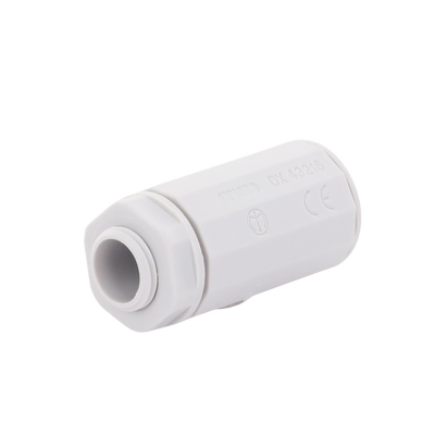Conector de tubería rígida a caja (Racor), PVC
