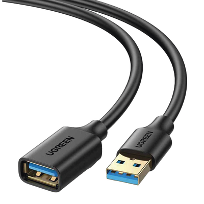 Cable Extensor USB 3.0 / 3 Metros / Macho-Hembra / 5 Gbps /