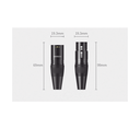 Conector de Audio XLR Tipo Canon Macho / PVC / ABS /