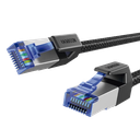 Cable Ethernet Cat8 CLASSⅠF/FTP Redondo con Malla de Nylon