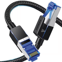 Cable Ethernet Cat8 CLASSⅠF/FTP Redondo con Malla de Nylon