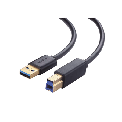 Cable USB-A 3.0 macho a USB-B macho / Ideal para Impresora,