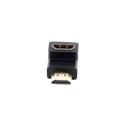 Adaptador HDMI de 90 Grados Macho a Hembra / Hacia Abajo /