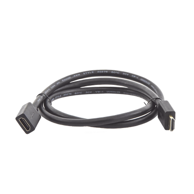 Cable extensor HDMI de 1 M / 4K@60Hz / 3D / HDR /  Macho a