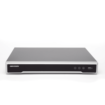 NVR 8 Megapixel (4K) / 16 canales IP / 16 Puertos PoE+ /