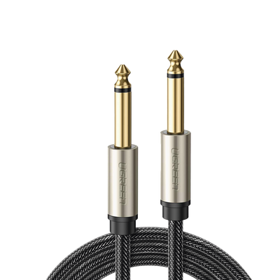 Cable Audio Estéreo 3.5mm (1/8") TRS a 6.35mm (1/4") TS / 5