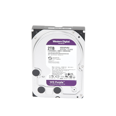 Disco Duro PURPLE de 2TB / 3 AÑOS DE GARANTÍA / Para