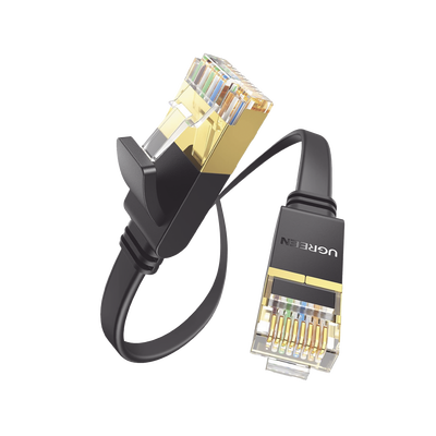 Cable Ethernet Plano Cat7 U/FTP 10 Gigabit 600MHz 1m