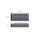 HUB de 7 Puertos USB 3.0  / 4 puertos de Carga Inteligente /