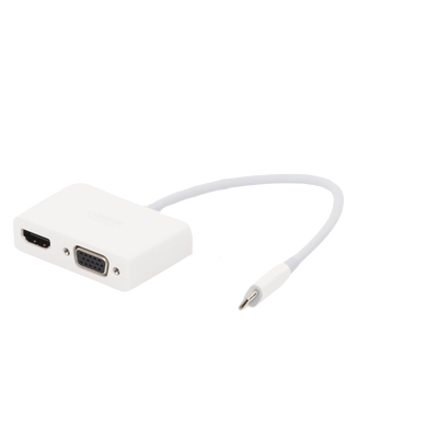 Adaptador USB C a HDMI VGA | Compatible con Thunderbolt 3 |