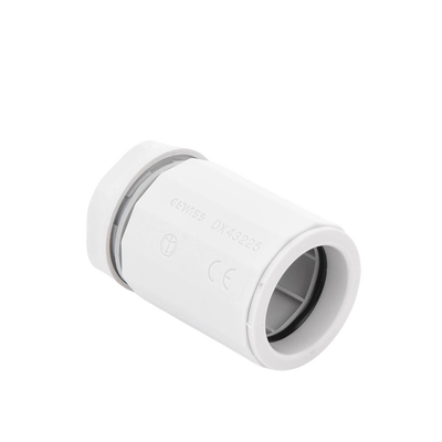 Conector de tubería rígida a caja (Racor), PVC