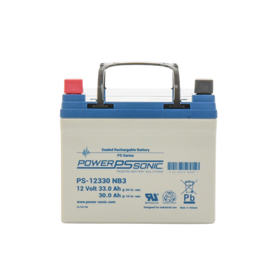 Batería 12V, 33AH, Para Respaldo, Tecnologías AGM/VRLA, 5