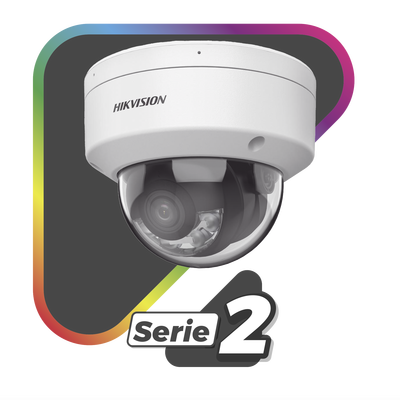 [Dual Light + ColorVu] Domo IP 4 Megapixel / Lente 2.8 mm /