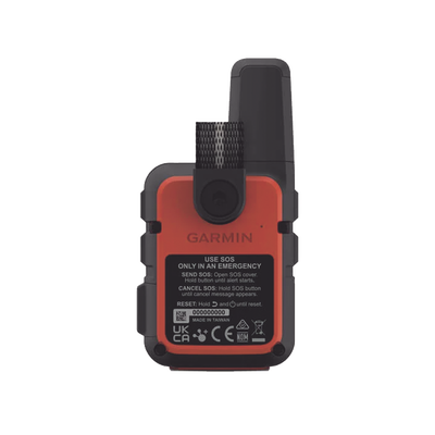 Navegador satelital InReach Mini 2 color naranja, con