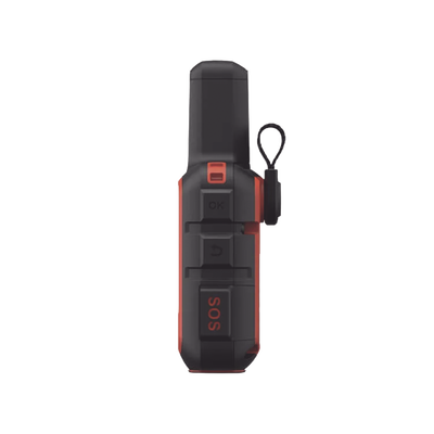 Navegador satelital InReach Mini 2 color naranja, con