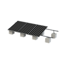 Montaje para Panel Solar, Riel "8" de 5400mm para Módulos