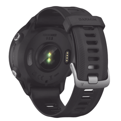Reloj Garmin Forerunner 955 color negro en correa de