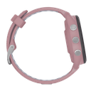 Forerunner® 265S, Bisel negro con carcasa en rosa y correa