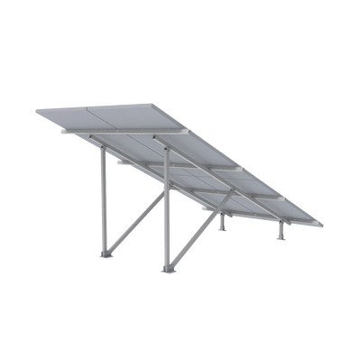 Montaje para Panel Solar 2X2, Riel 5 de 2700mm para Módulos