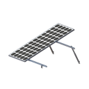 Montaje para Panel Solar, Riel "8" de 2700mm para Módulos