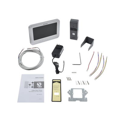 Kit de Videoportero Analógico con Pantalla LCD a Color de