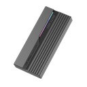 Carcasa para SSD M.2 (Enclosure) / Conector USB-C / RGB /